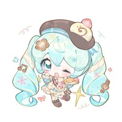 hatsune miku from vocaloid