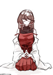 sendai hakurei no miko from touhou