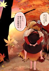 aki minoriko from touhou