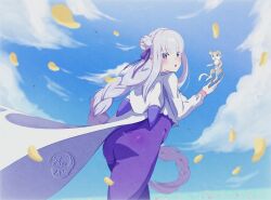 emilia (re:zero) from re:zero kara hajimeru isekai seikatsu