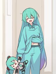 hatsune miku from vocaloid