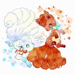 alolan vulpix from pokemon