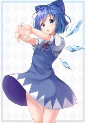 cirno from touhou by mamemochi