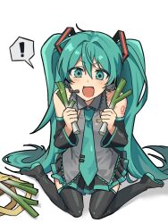 hatsune miku from vocaloid