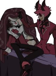 alastor (hazbin hotel) from hazbin hotel by ohina 4458