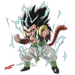 gotenks from dragon ball by shinsokunotaka
