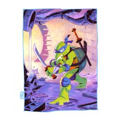 leonardo from teenage mutant ninja turtles