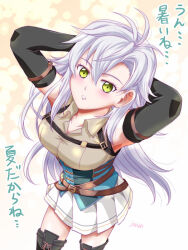 fie claussell from eiyuu densetsu by xiacheng tatsuya