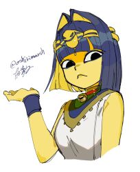ankha (animal crossing) from animal crossing by dancho no mori