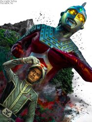 moroboshi dan from ultraseven (series) by obakelope0530