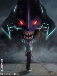 eva 01 from neon genesis evangelion by rick parsa