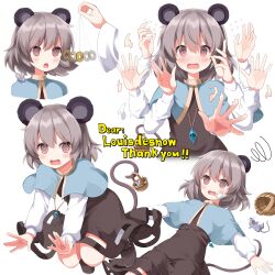 nazrin from touhou by ruu (tksymkw)