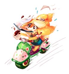 isabelle (animal crossing) from animal crossing