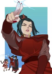 azula from avatar: the last airbender by frosty persimmons