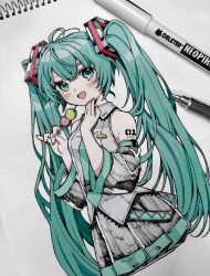 hatsune miku from vocaloid