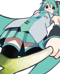 hatsune miku from vocaloid