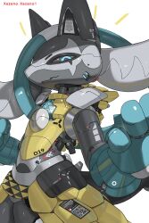 lucario from pokemon by xezeno
