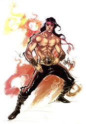 liu kang from mortal kombat by fezat