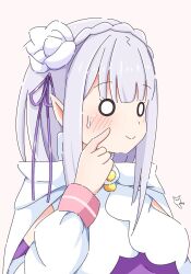 emilia (re:zero) from re:zero kara hajimeru isekai seikatsu