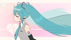 hatsune miku from vocaloid