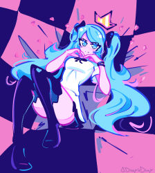 hatsune miku from vocaloid