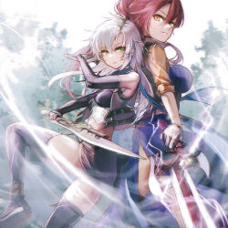 fie claussell from eiyuu densetsu