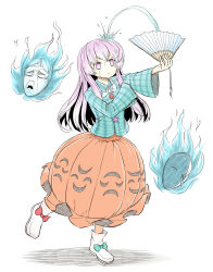 hata no kokoro from touhou by peroponesosu.