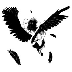 shameimaru aya from touhou by peroponesosu.