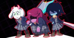 kris (dark world) (deltarune) from deltarune