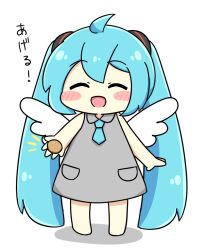 hatsune miku from vocaloid by nukotun