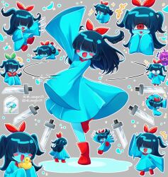 aqua (deltarune) from deltarune