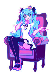 hatsune miku from vocaloid