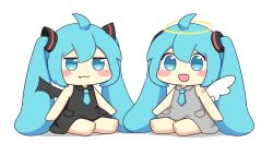 hatsune miku from vocaloid by nukotun