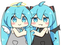hatsune miku from vocaloid by nukotun