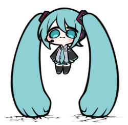 hatsune miku from vocaloid