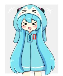 hatsune miku from vocaloid by nukotun