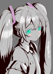 hatsune miku from vocaloid