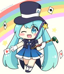 hatsune miku from magical mirai (vocaloid) by nukotun