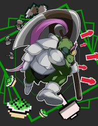 gerson (hammer of justice) from deltarune