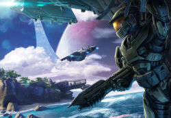 master chief fan art
