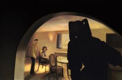 backrooms (creepypasta) fan art