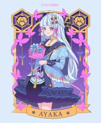 kamisato ayaka from genshin impact by ayacchirin