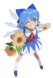 cirno from touhou by uehara suiyo