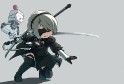 2b (nier:automata) from final fantasy