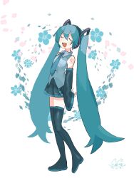 hatsune miku from vocaloid