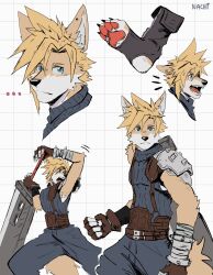 cloud strife from final fantasy