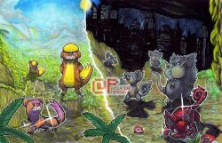 alolan raticate from pokemon by takkun (takkun art)