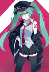 hatsune miku from vocaloid by samowasa