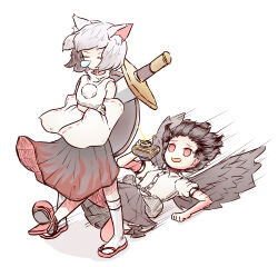 inubashiri momiji from touhou by peroponesosu.