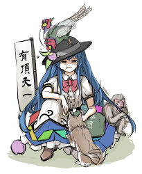 hinanawi tenshi from touhou by peroponesosu.